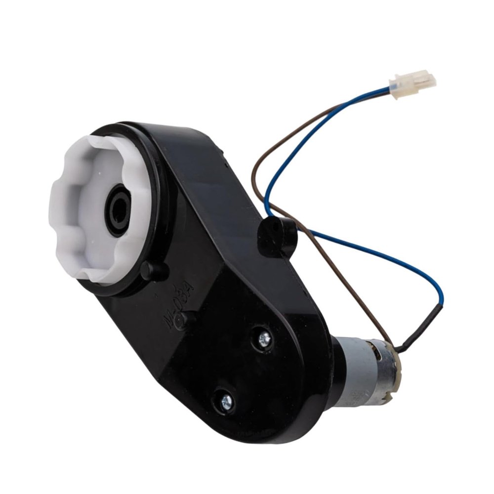DYNWAVE Children Ride on Car for Remote Control Car Assembly Replacement Part Motors with Electric Cars Steering Gearbox, 12V
