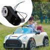 DYNWAVE Children Ride on Car for Remote Control Car Assembly Replacement Part Motors with Electric Cars Steering Gearbox, 12V view 3