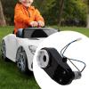 DYNWAVE Children Ride on Car for Remote Control Car Assembly Replacement Part Motors with Electric Cars Steering Gearbox, 12V view 4