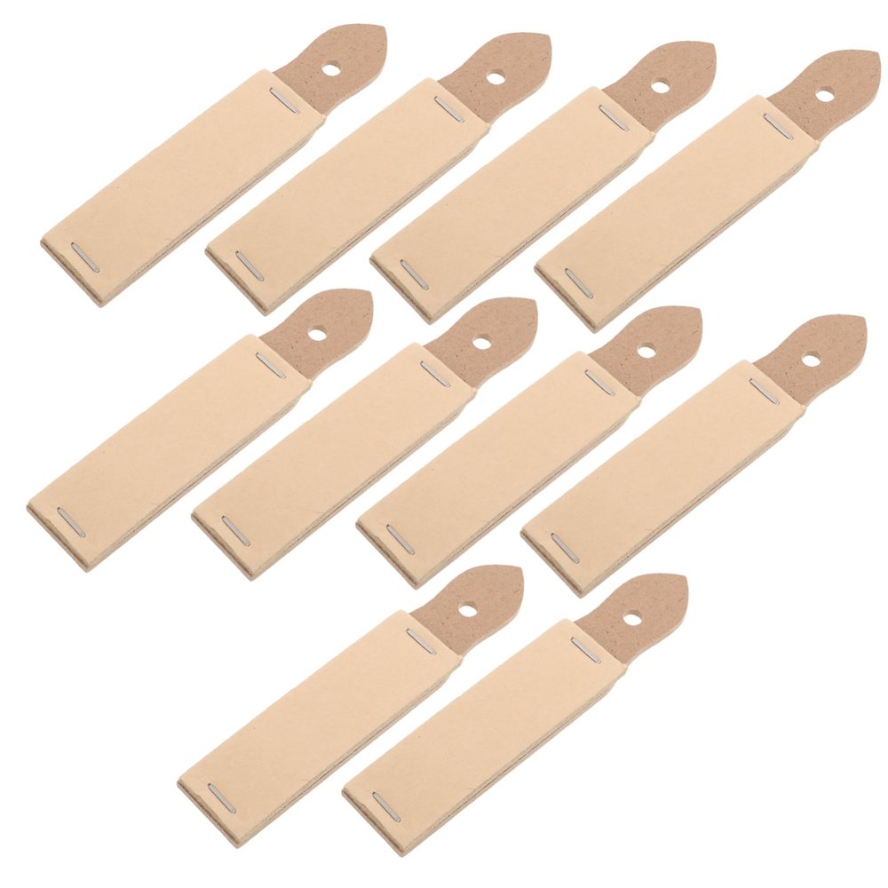 Angoily 10pcs Sketch Sandpaper Charcoal Pencil Sharpener Tool for Artists for Sharpening Pastels Crayons and Charcoal Durable Drawing Accessory for Outdoor Sketching and Travel