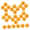 Unomor 30pcs Numbered Raffle Balls Plastic Lottery Game Balls for Party Games Home Entertainment Raffle Drawings Fun Activity Supplies view 1