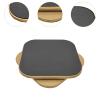 predolo Waist Board Balance Board Exercise Waist Disc Portable Aerobic Structure Wood and EVA Suitable for Home Exercise Full view 3