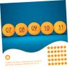 LIFKOME 30pcs Numbered Raffle Balls Party Game Lottery Balls for Entertainment Activity Games and Prize Draws (1-30) view 2