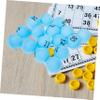 GALPADA 16pcs Plastic Numbered Bingo Balls Safe Lightweight Lottery Game Props for Parties Raffle Draws Entertainment Fun for Adults view 4