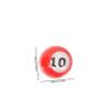 GALPADA 30pcs Strong Bingo Balls Numbered Game Balls for Parties Celebrations Events Easy to Find view 2