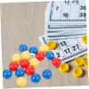 GALPADA 30pcs Strong Bingo Balls Numbered Game Balls for Parties Celebrations Events Easy to Find view 3