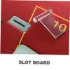 KESYOO Acrylic Poker Money Paddle Plunger for Poker Money Tool for Chip Dispensing for Game and Tournaments view 4