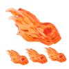 Kisangel 4pcs Effects for Construction Enhance Imagination and Skill Development Safe Miniature Play Props view 1