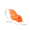 Kisangel 4pcs Effects for Construction Enhance Imagination and Skill Development Safe Miniature Play Props view 2
