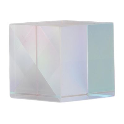 Acouto Ical Prism Colorful Light Manipulation Glass Kaleidoscope for Home Decor and Ning, Birthday 5x15x15mm (20 * 20 * 20MM)