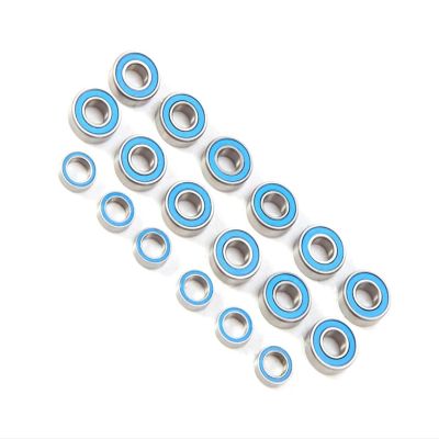 RC Spare Part for Tamiya for M-05 M-06 18PCS Rubber Sealed Ball Bearing Kit RC Car Parts Dancing Rider Upgrades Replacement Accessories