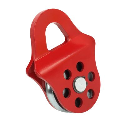 RC Car Parts 4T Snatch Pulleys Block for Synthetic Rope Or Steel Cable 4T Breaking Force Winches Pulley Sheave Reliable Replacement Parts for Truck