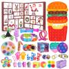 Advent Calendar Children with 24 Pcs Fidget Toys Advent Calendar 24 Days Christmas Countdown Calendar of Sensory Surprise Party for 3-12 Years Old Children Boys Girls view 1