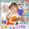 Advent Calendar Children with 24 Pcs Fidget Toys Advent Calendar 24 Days Christmas Countdown Calendar of Sensory Surprise Party for 3-12 Years Old Children Boys Girls view 3