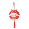 CORHAD Cute 10cm Plush Dragon Doll Chinese New Year Mascot Toy with Lanyard Soft Stuffed Animal Decor for Boys and Girls and Adults for Celebrations and Home Decoration view 1
