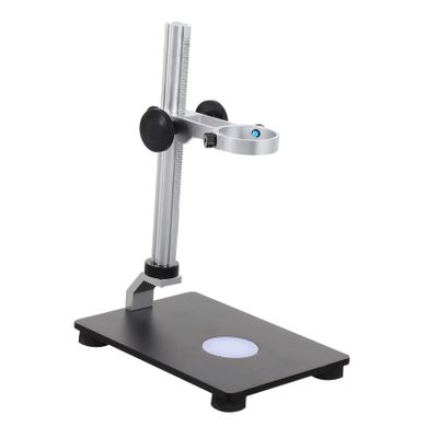 POPETPOP Adjustable Microscope Stand Bracket Lab Microscope Holder Sturdy Support Base Boys and Girls Portable Accessory