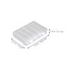 Angoily 2sets Coin Collection Storage Box Plastic Coin Holder Organizer Display Case for Collectors Diameter view 2