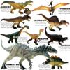 BIROHOSR Dinosaur Playset with 14" Indominus Rex & 8 Detailed Dino Figures - Educational Toy for 3-8 Year Old Boys Girls (9 PCS) view 4