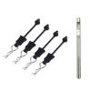 RC Spare Part for Wltoys for MJX for Hyper for Go for HAIBOXING for HBX for SCY 1/12 1/14 1/16 RC Car Parts Prevent Loss Body Clips with Rubber Retainer(4PCS) view 1