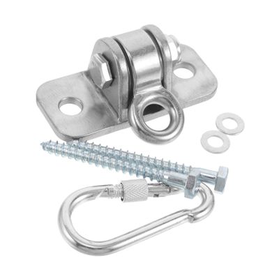 Abaodam 1 Set Heavy Duty Swing Hanger Kit for Hammock Chair Ceiling Mount Hooks with Reliable Support Enhanced Stability and Sturdy Galvanized Design for Indoor and Outdoor Use