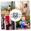 Abaodam 1 Set Heavy Duty Swing Hanger Kit for Hammock Chair Ceiling Mount Hooks with Reliable Support Enhanced Stability and Sturdy Galvanized Design for Indoor and Outdoor Use view 4