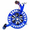 ZMZDDM Kite Flying Tool, String Wheel,Line Winder Grip,Large Single Line Kite Flying,Labor Saving Kite String Reel Winder for Adult(Blue,26cm) view 1