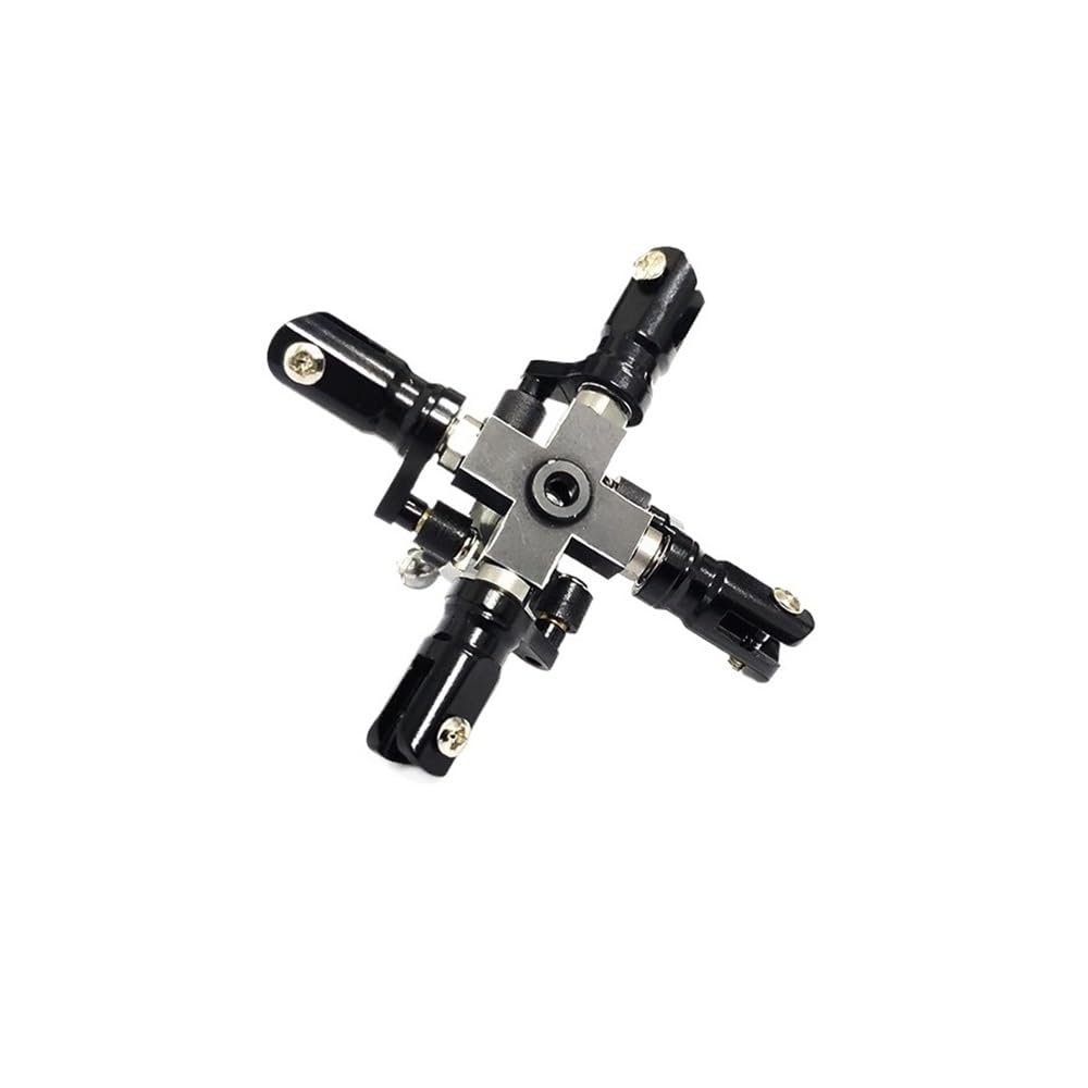 ScYWdLi Metal 3 4 Blade Tail Rotor Set Compatible with 470 Class Helicopter 13.5mm Taill Boom(4 Blade Holder)