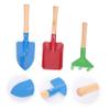 DECHOUS 1 Set Gardening Tools Mini Shovels Rake for Outdoor Planting Fun for Lightweight Gardening Supplies view 4