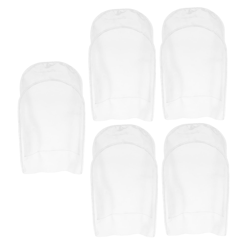 STOBOK 5pcs Stuffed Animal Rain Covers PVC Shield Mini Rainproof Dust Bag for Dolls Collectibles Protective Sleeves