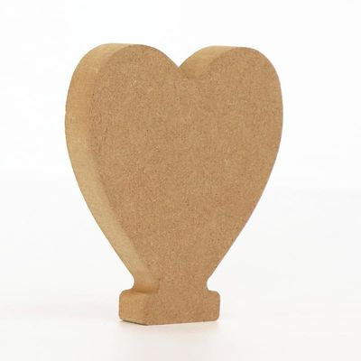 10CM High-Density Solid Pine Fiberboard Alphabet Ornaments, Number and Symbol Wooden Crafts, Natural Wood Color DIY Creative Letters for Home Decor (Symbol Love)