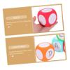 Abaodam 4pcs Erasable Foam Dice for Classroom 6CM Blank Dry Erase Cubes DIY Teaching Props for Math Activities Number Recognition Learning Games view 3