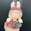 17cm Doll Clothes for Labubu 5-Piece Set, Accessories Suit Designer Outfit with Glasses, Girl Cute Clothes for Dress up Unique Style,Compatible with LBB 5.91-6.7inch Dolls as Accessories Only view 3