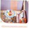 Abaodam Realistic Steak Broccoli Egg Sandwich with Tiny Dish Dollhouse Kitchen Accessories for Creative Play Imaginative Storytelling view 3