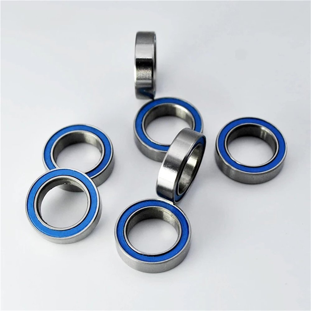 10Pcs 6700 2RS 6700RS Blue Rubber Sealed Bearing 10x15X4mm Inner Bore 10mm RC Car Miniature Ball Bearings