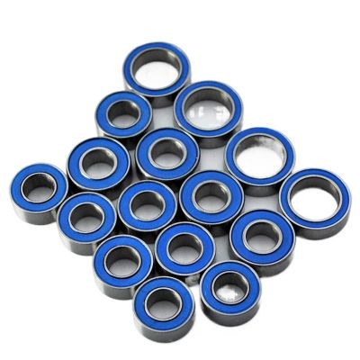 16Pcs Mini Bearings Kit Sealed MR105 115 128 Bearing TT02 TT-02 TT02D TT-02D 1/10 RC