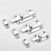 2/3/4 Inch Stainless Steel Sliding Door Bolt Spring Latch Lock For Cupboard Cabinet Box Window Safety DIY Furniture Hardware 1Pcs(2 inch) view 3