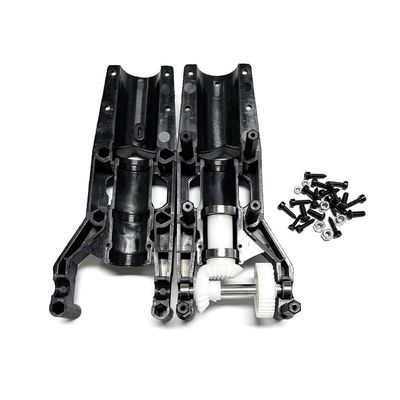 ScYWdLi 550 600 Torque Tube Drive Tail Rotor Unit Complete Set Parts Compatible with Trex550 600 Helicopter Mount Width 47.5mm(550 Tail Box)