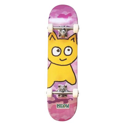 Meow Big Cat Pink Camo Complete 7.25 Kids Size Complete Complete Product