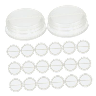 Alipis 20pcs Piggy Bank Stopper Cap Round Hole Cover Money Saving Box Plug Replacement for Savings Bank Lock Design Closure