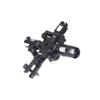 ScYWdLi RC 500 Helicopter Model 4 Blades Tail Rotor Suit Compatible with 4mm Tail Shaft 500PRO L Helicopter Spare Parts(Black) view 2