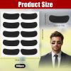 100 Pairs Sport Eyeblack Stickers (1.8" x 0.7")  Self-Adhesive Black Under Eye Strips for Baseball, Football, Softball | Sweat-Resistant Eye Black for Adult Athletes + Bonus 1 White Pencil view 4
