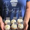 100 Pack Checkered Racing Flag Cupcake Toppers Flag Finish Line Cupcake Picks Flag Race Car Small Mini Cake Decorations Party Supplies Black and White view 4