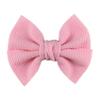 10Pcs/Lot 4.5" Large Waffle Fabric Hair Bows for Girls Popular Sweet Fashion Accessories Bowknot Boutique Head Wear(Khaki,Without Clip) view 4