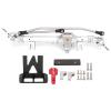 1/10 RC Shaped Front Axle, Aluminum Alloy Material, CNC Technology, Easy Installation, Stable Performance, Exquisite Appearance, for Axial Wraith 90018 90020 90045 R (Silver) view 4