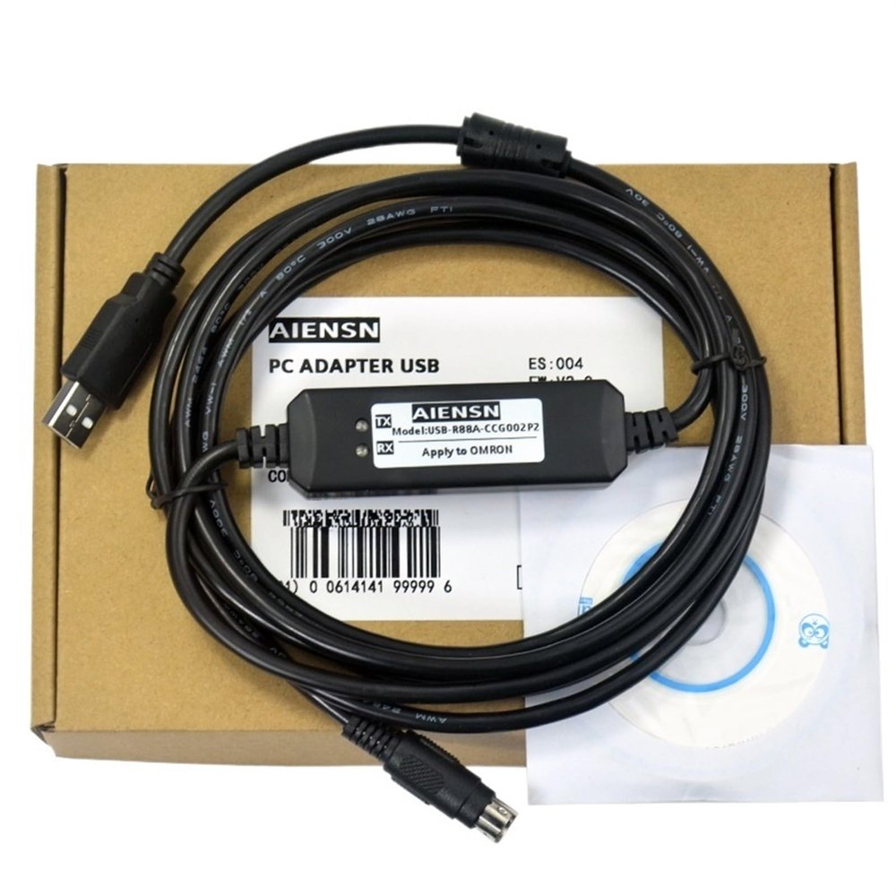 NRMGMGT Suitable for R88DR7D-BP Servo Debugging Cable Data USB Download Line R88A-CCG002P2