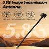 5.8GHz LHCP Lollipop FPV Antenna Drone Image Transmission Antenna SMA Male for DJI RC Drone Quadcopeter Multicopter 4dBi High Gain 360 Omnidirectional Waterproof (5.31inch LHCP Lollipop) view 4