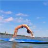 Large Floating Water Pad, 3-Layer XPE Foam Floating Raft Mat with Fixing Strap, Roll-Up Swimming Foam Mattress for Pool, River,Blue,4m x 1.5m x 3.3cm view 2