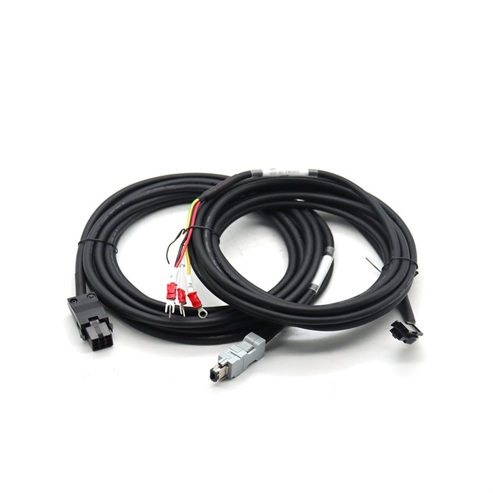 Low Power Servo Motor Encoder Cable ASD-B3EN0003 ASD-B3EN0005 Power Cable ASD-B3PW0003 ASD-B3PW0005 1PCS(Encoder Cable,3M)