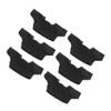 DIYEAH 6PCS Soft Miniature Neck Sleeve Outfits for Stuffed Animals Stylish Clothing Accessories for Plush Bears view 1