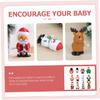 BESPORTBLE 12pcs Christmas Wind Up for Funny Cartoon Characters for Party Favors and Holiday Celebrations Reusable Christmas for Boys view 2